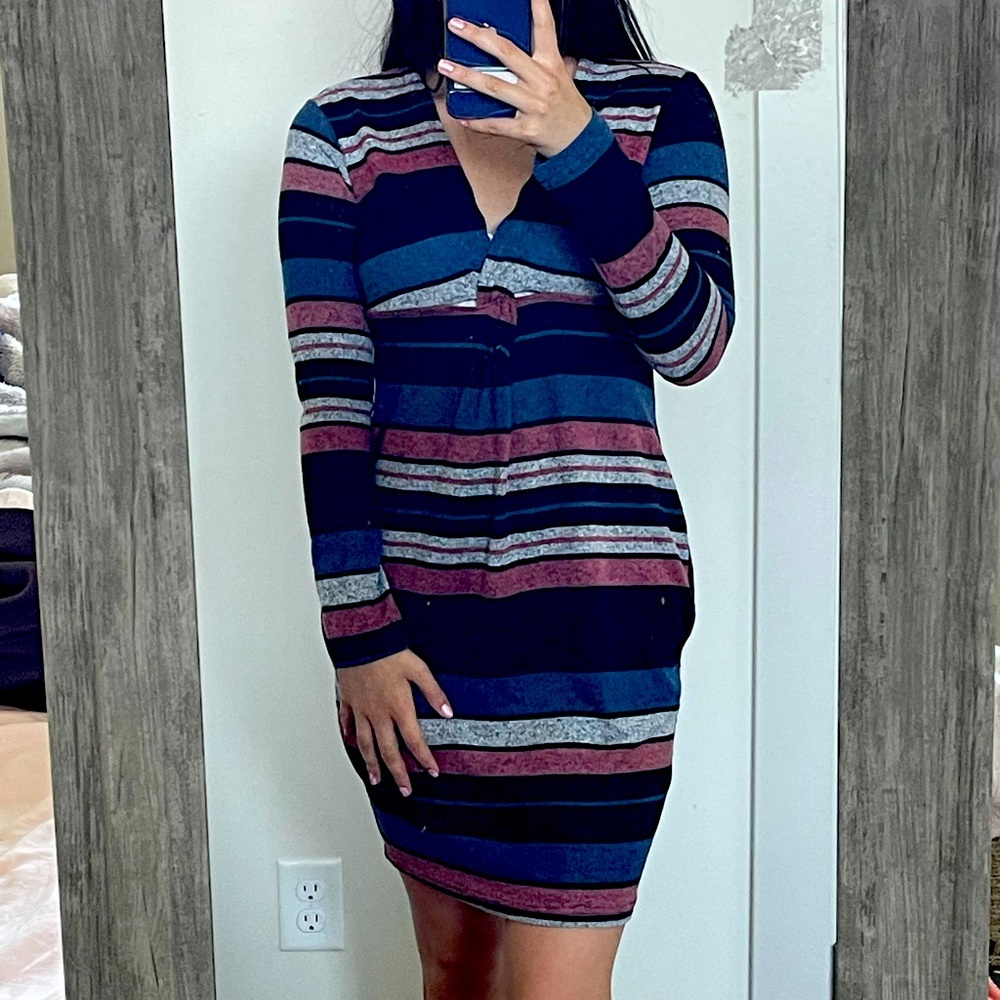 Striped J For Justify Dress Size S